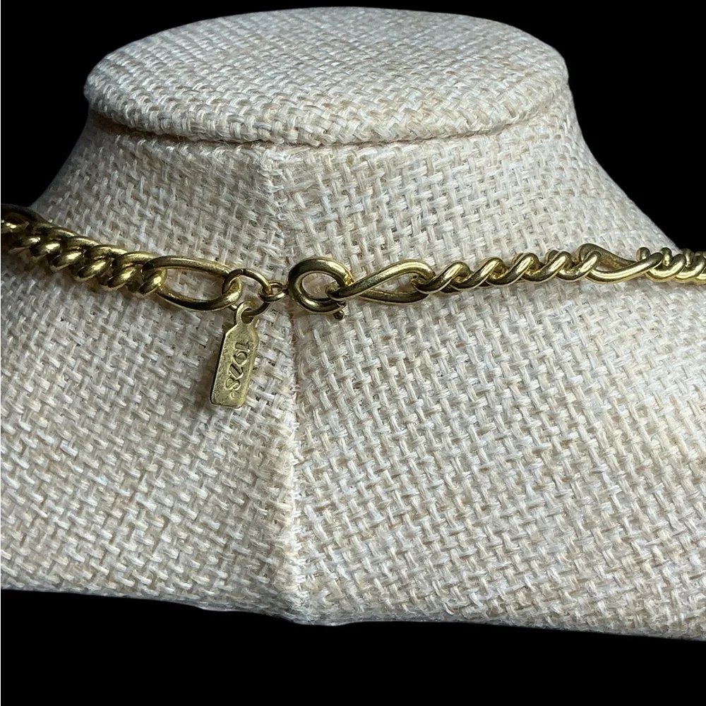 1928 Gold-Tone Layered Necklace - Picture 3 of 3